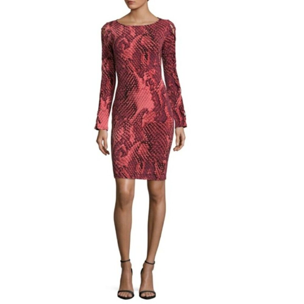 Project Runway Multicolored Sz Small Stretchy Lon… - image 1